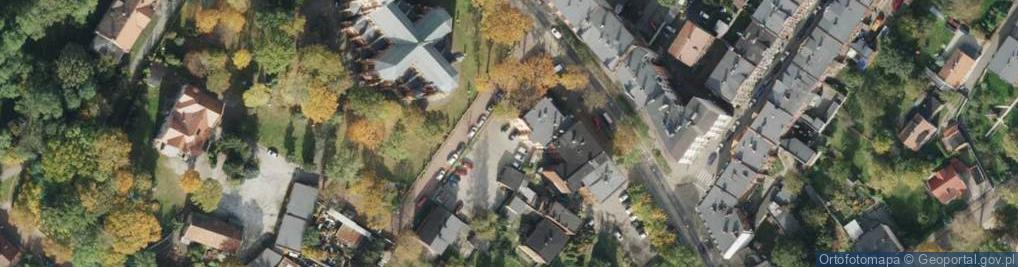 Zdjęcie satelitarne Komisariat Policji IV w Zabrzu