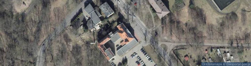 Zdjęcie satelitarne Komisariat Policji Szczecin-Dąbie