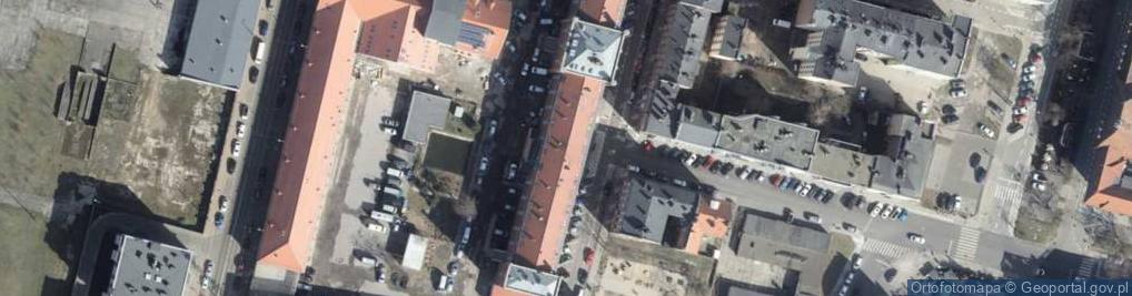 Zdjęcie satelitarne Komisariat Policji Szczecin-Śródmieście