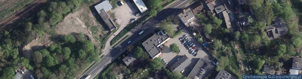 Zdjęcie satelitarne Komisariat Policji Toruń-Podgórz