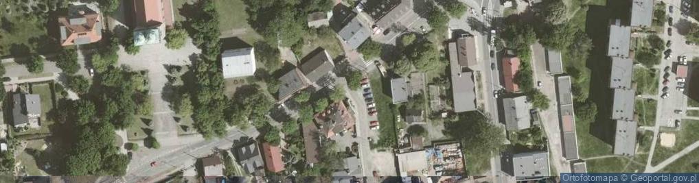 Zdjęcie satelitarne Komisariat Policji V w Gliwicach
