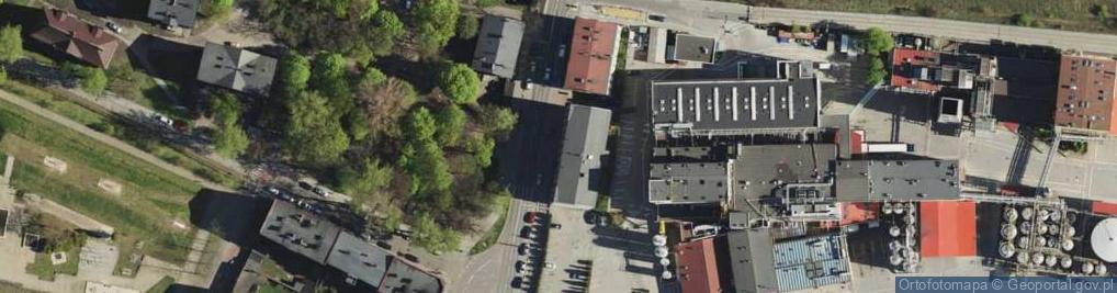 Zdjęcie satelitarne Komisariat Policji V w Katowicach