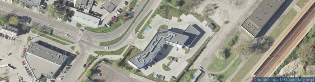 Zdjęcie satelitarne Komisariat Policji VI w Lublinie
