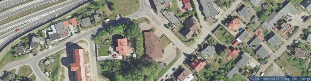 Zdjęcie satelitarne Komisariat Policji w Białych Błotach
