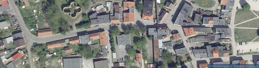 Zdjęcie satelitarne Komisariat Policji w Bierutowie
