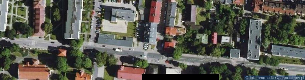 Zdjęcie satelitarne Komisariat Policji w Błoniu