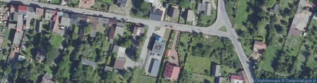Zdjęcie satelitarne Komisariat Policji w Bodzentynie