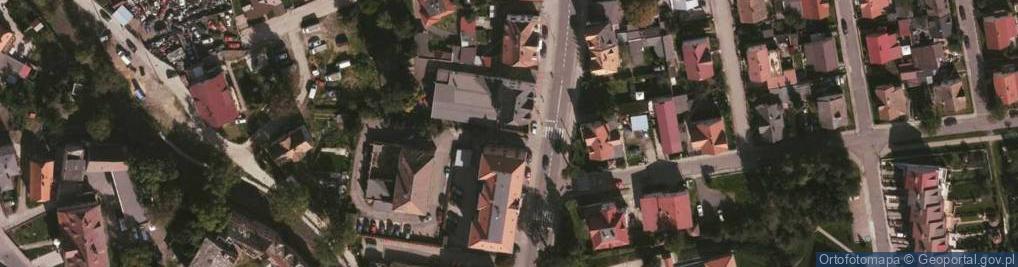 Zdjęcie satelitarne Komisariat Policji w Bogatyni