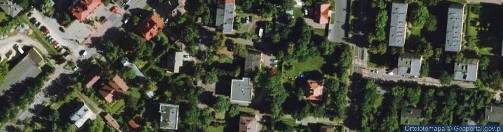 Zdjęcie satelitarne Komisariat Policji w Brwinowie