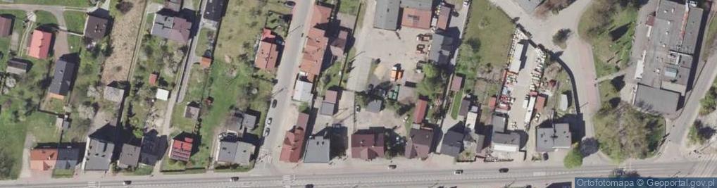 Zdjęcie satelitarne Komisariat Policji w Chełmku