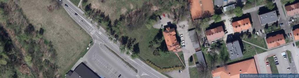 Zdjęcie satelitarne Komisariat Policji w Czerwionce - Leszczynach