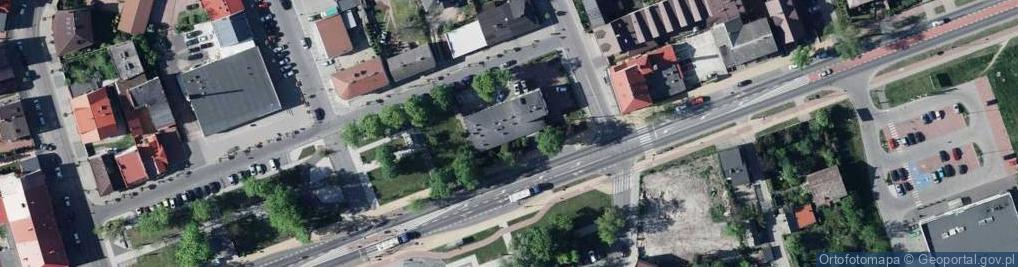 Zdjęcie satelitarne Komisariat Policji w Dęblinie