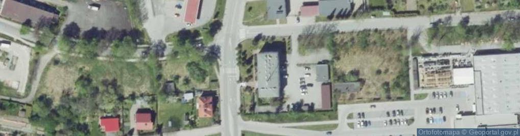 Zdjęcie satelitarne Komisariat Policji w Głuchołazach