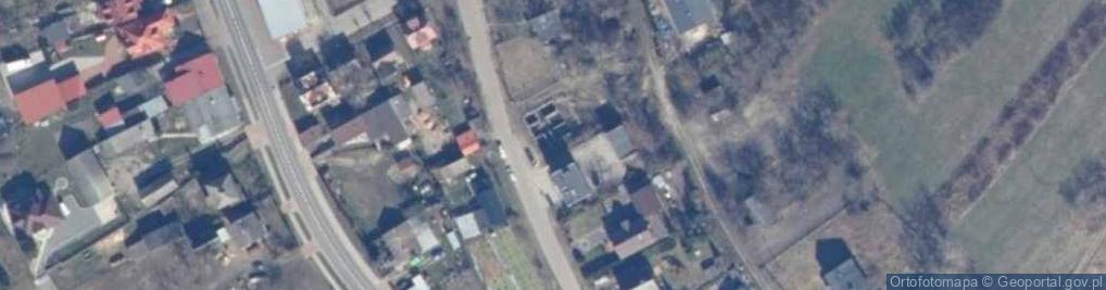 Zdjęcie satelitarne Komisariat Policji w Gniewoszowie