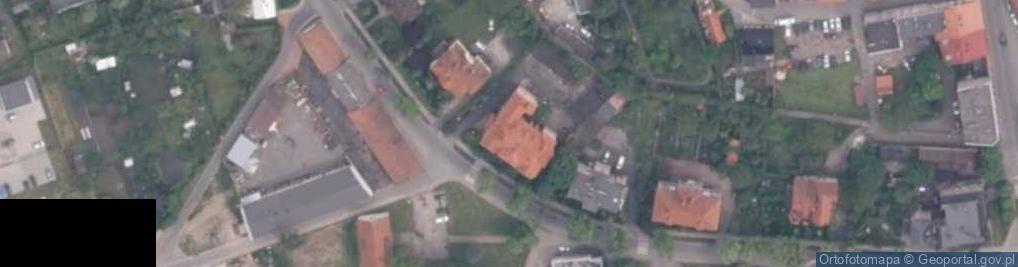 Zdjęcie satelitarne Komisariat Policji w Grodkowie