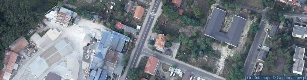 Zdjęcie satelitarne Komisariat Policji w Iłowej