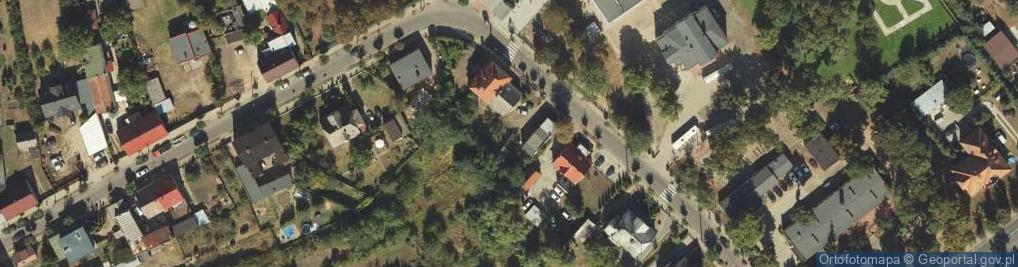 Zdjęcie satelitarne Komisariat Policji w Janowcu Wielkopolskim