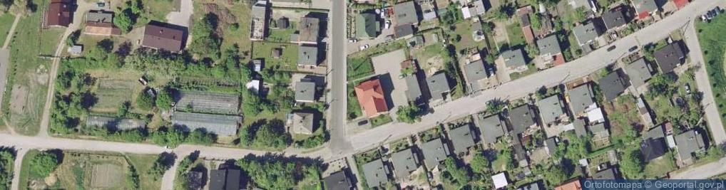 Zdjęcie satelitarne Komisariat Policji w Kcyni