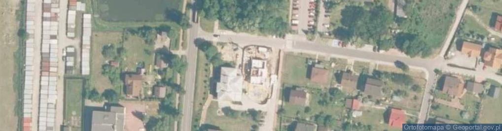 Zdjęcie satelitarne Komisariat Policji w Kluczach