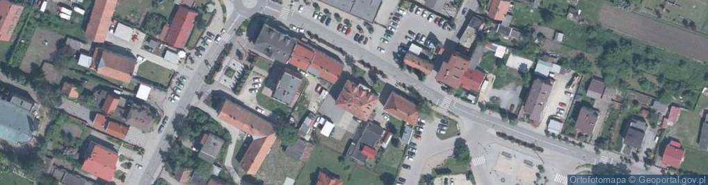 Zdjęcie satelitarne Komisariat Policji w Kobierzycach