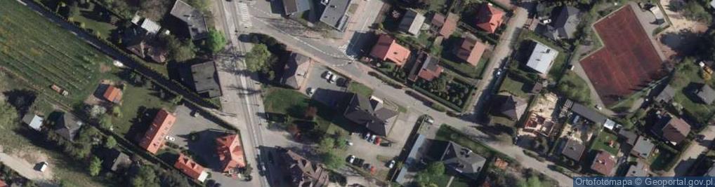 Zdjęcie satelitarne Komisariat Policji w Konstancinie - Jeziornie