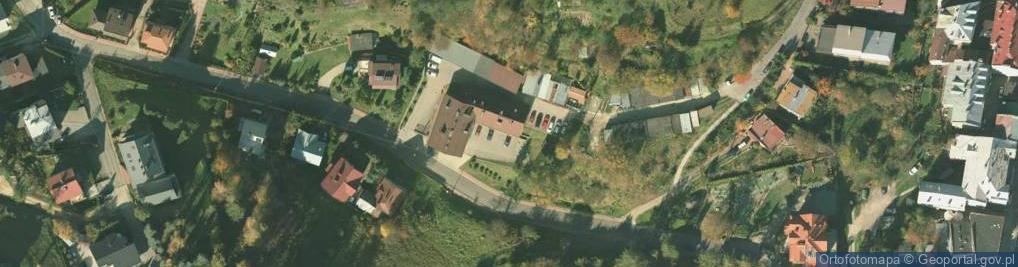 Zdjęcie satelitarne Komisariat Policji w Krynicy - Zdroju