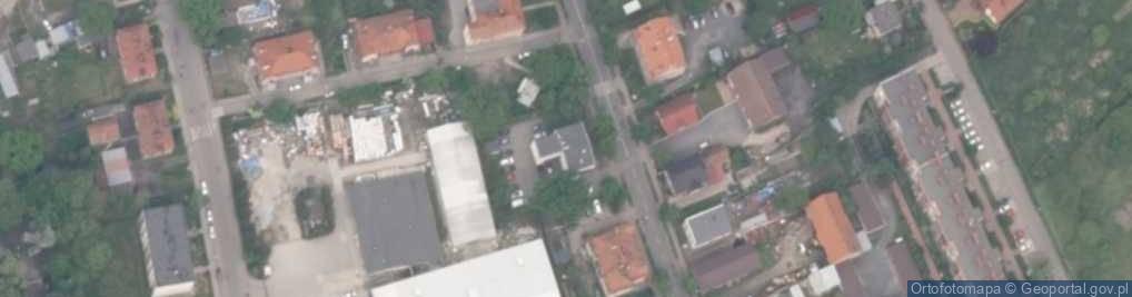 Zdjęcie satelitarne Komisariat Policji w Lewinie Brzeskim