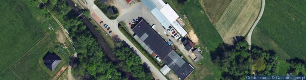 Zdjęcie satelitarne Komisariat Policji w Łodygowicach