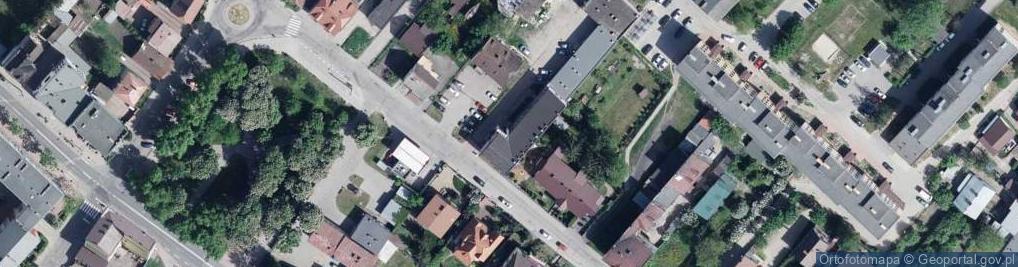 Zdjęcie satelitarne Komisariat Policji w Międzyrzecu Podlaskim