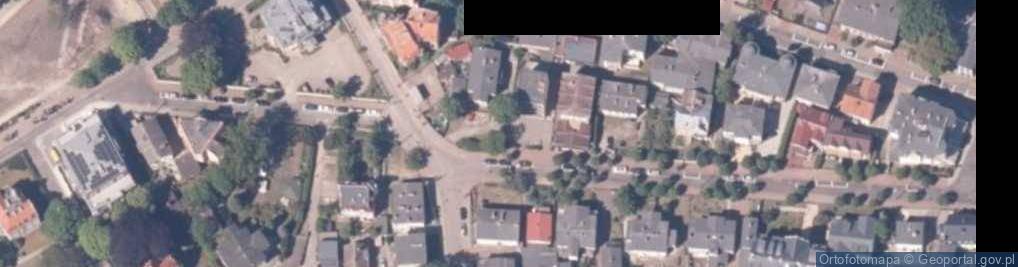 Zdjęcie satelitarne Komisariat Policji w Międzyzdrojach