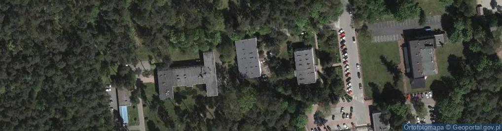 Zdjęcie satelitarne Komisariat Policji w Nowej Sarzynie