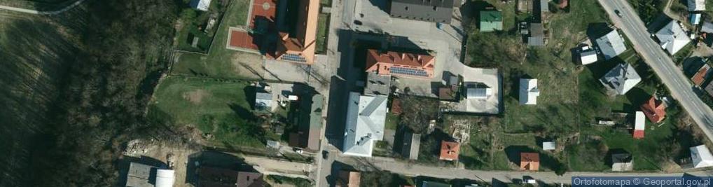 Zdjęcie satelitarne Komisariat Policji w Nowym Żmigrodzie