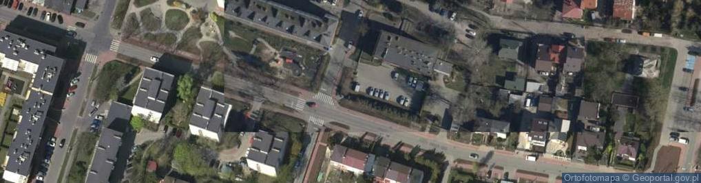Zdjęcie satelitarne Komisariat Policji w Piastowie
