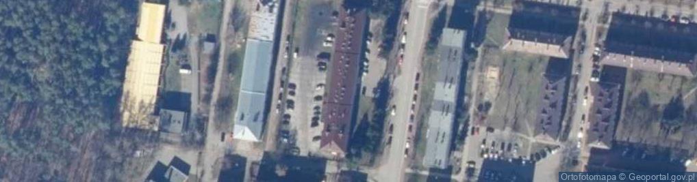 Zdjęcie satelitarne Komisariat Policji w Pionkach