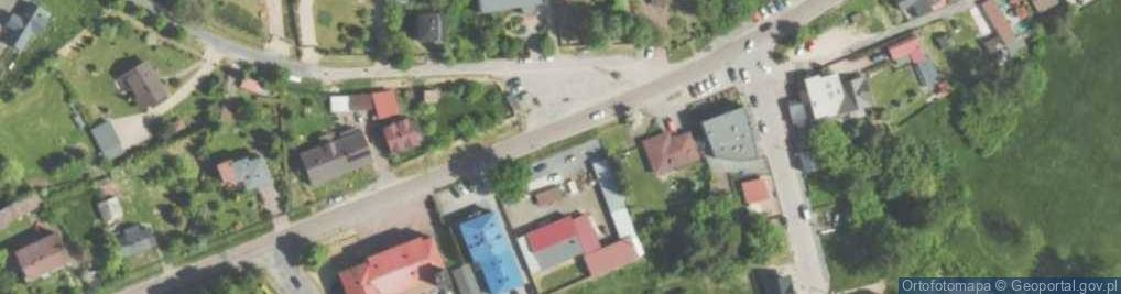 Zdjęcie satelitarne Komisariat Policji w Poczesnej