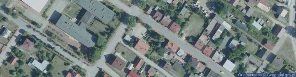 Zdjęcie satelitarne Komisariat Policji w Radoszycach