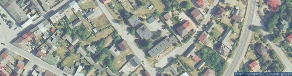 Zdjęcie satelitarne Komisariat Policji w Rakowie