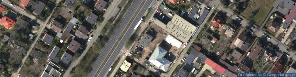 Zdjęcie satelitarne Komisariat Policji w Raszynie