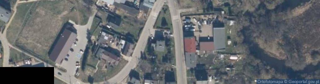 Zdjęcie satelitarne Komisariat Policji w Resku