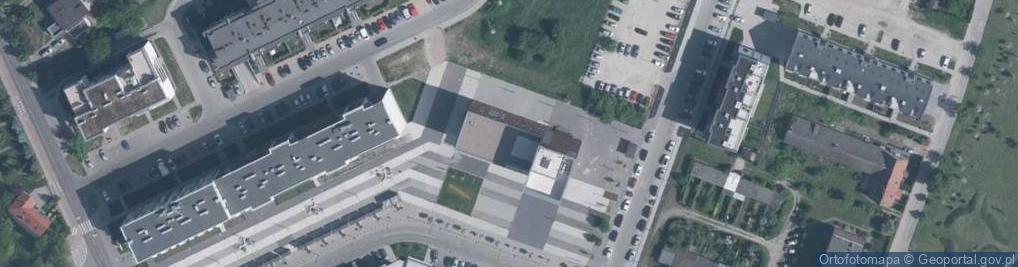 Zdjęcie satelitarne Komisariat Policji w Siechnicach