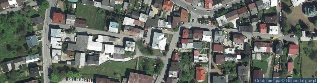 Zdjęcie satelitarne Komisariat Policji w Skale