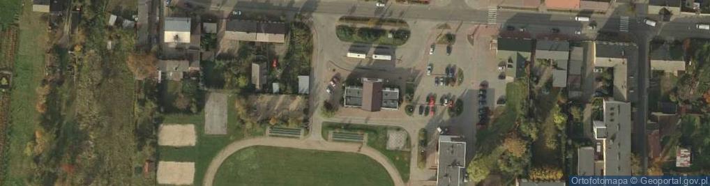 Zdjęcie satelitarne Komisariat Policji w Sompolnie