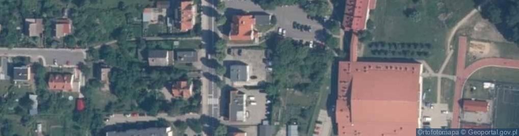 Zdjęcie satelitarne Komisariat Policji w Suszu
