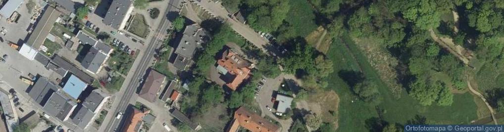 Zdjęcie satelitarne Komisariat Policji w Sycowie