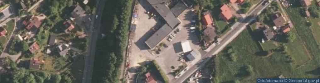 Zdjęcie satelitarne Komisariat Policji w Szczyrku