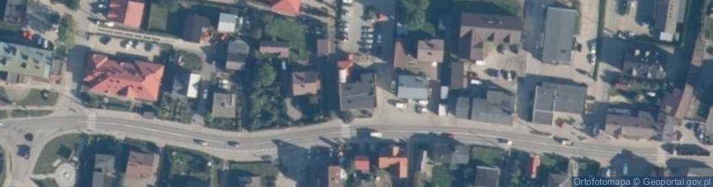 Zdjęcie satelitarne Komisariat Policji w Szemudzie