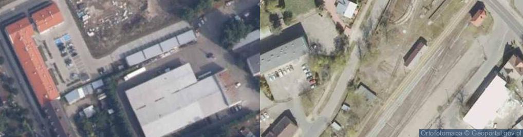 Zdjęcie satelitarne Komisariat Policji w Trzciance