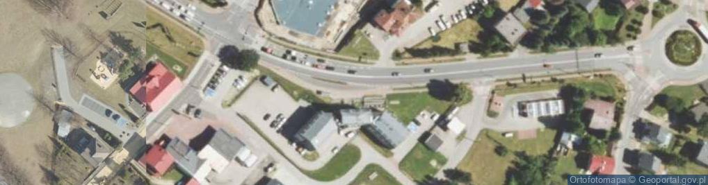 Zdjęcie satelitarne Komisariat Policji w Trzebini