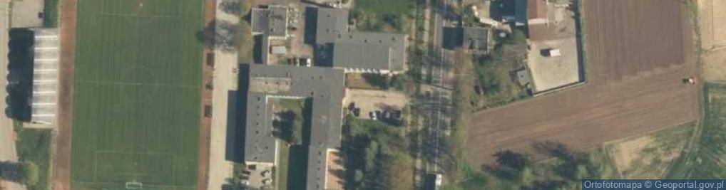 Zdjęcie satelitarne Komisariat Policji w Warcie