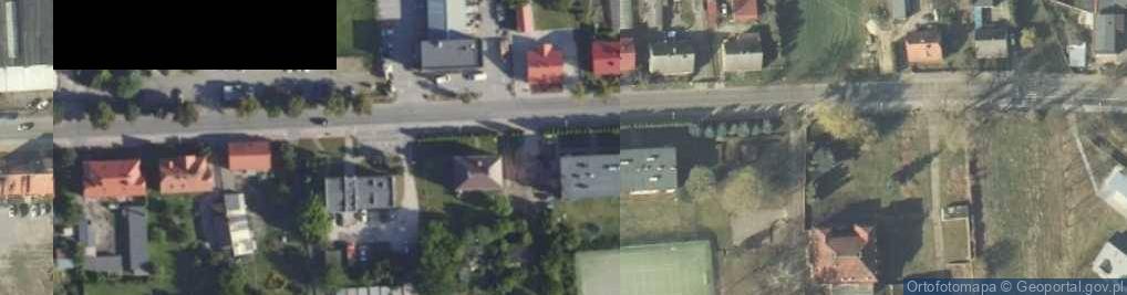 Zdjęcie satelitarne Komisariat Policji w Witkowie